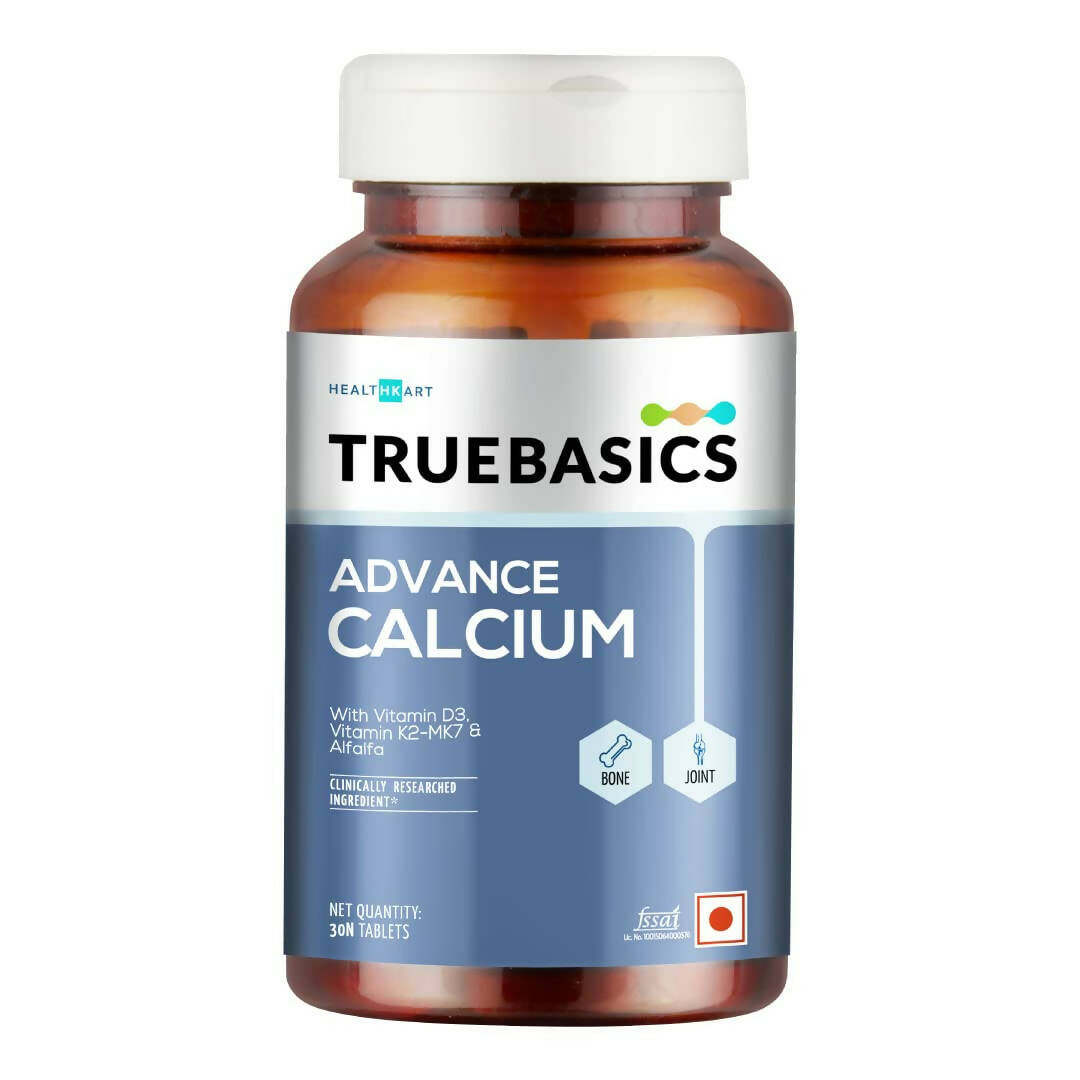 TrueBasics Advance Calcium Tablets for Women and Men 