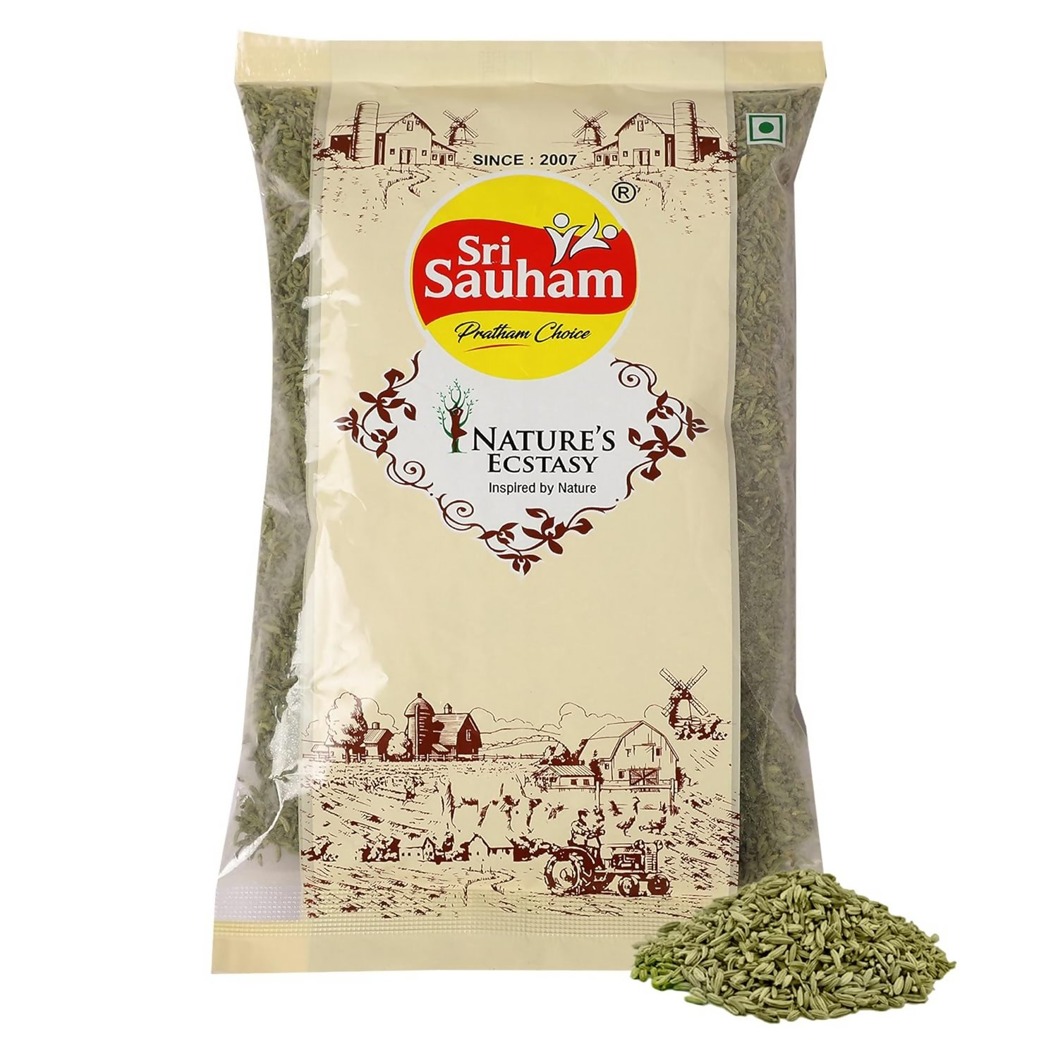 Sri Sauham Premium Small Fennel Seeds