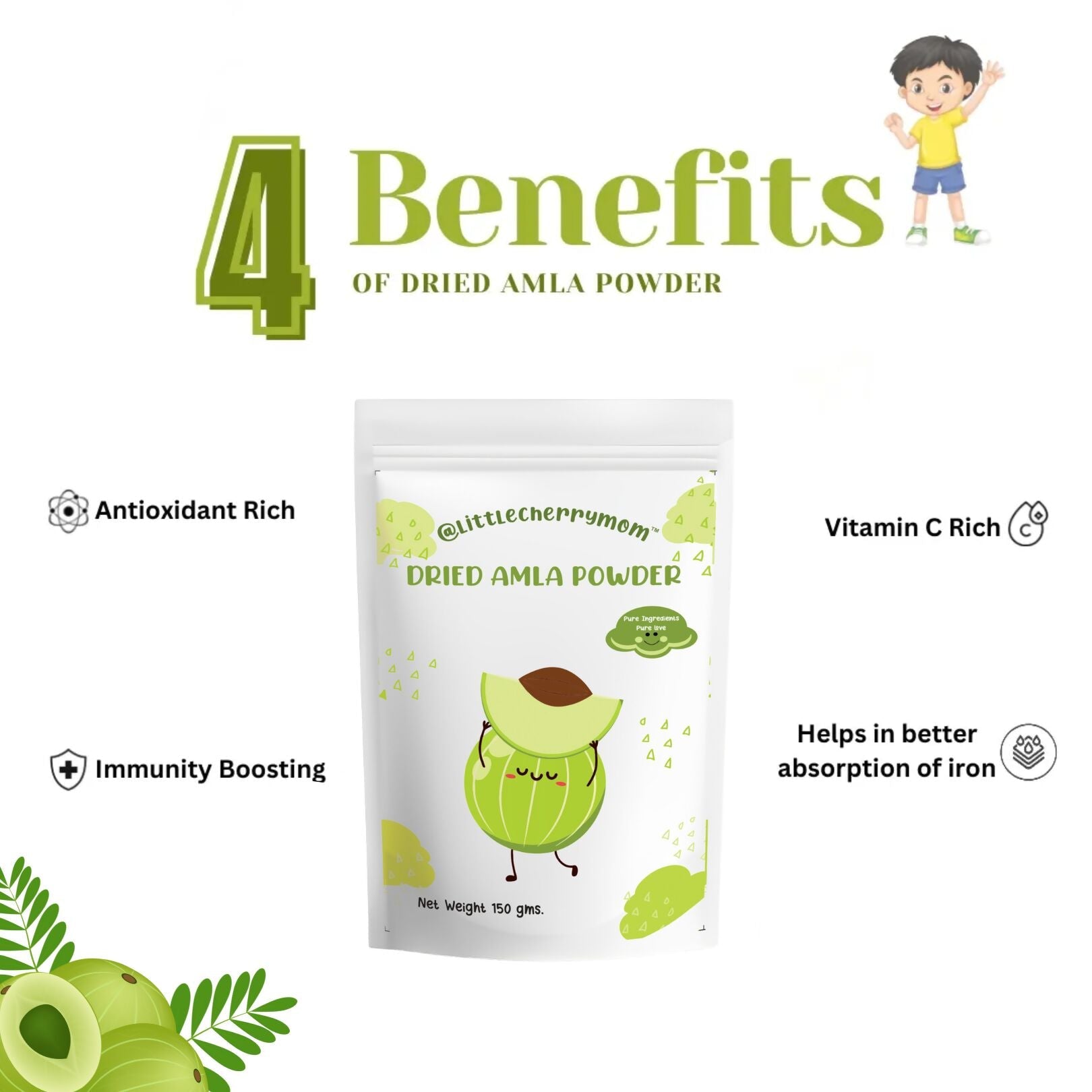 Littlecherrymom Immunity Booster Combo | Swadesiicart