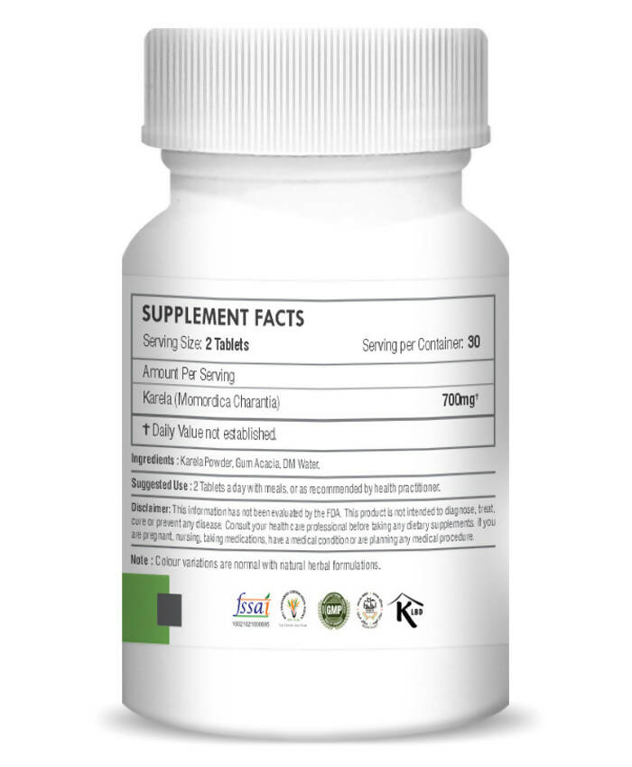 H&C Herbal Karela Tablets 