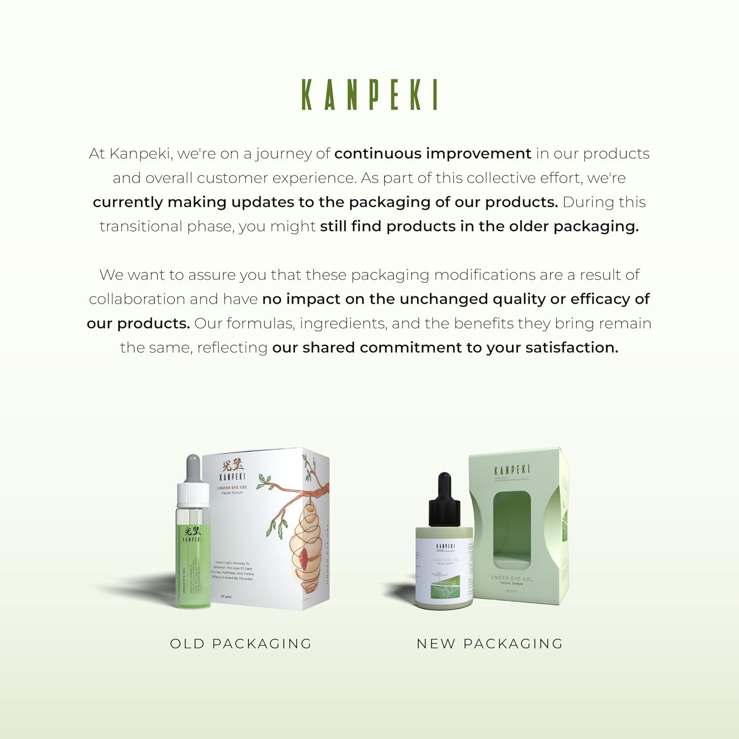 Kanpeki Under Eye Gel