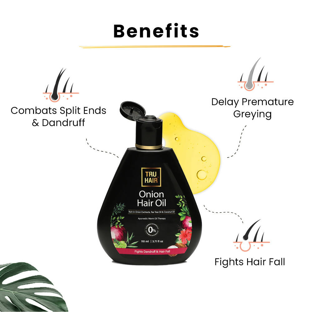 Tru Hair & Skin Onion Hair Oil  Grab2Buy Tru Hair & Skin Grab2Buy