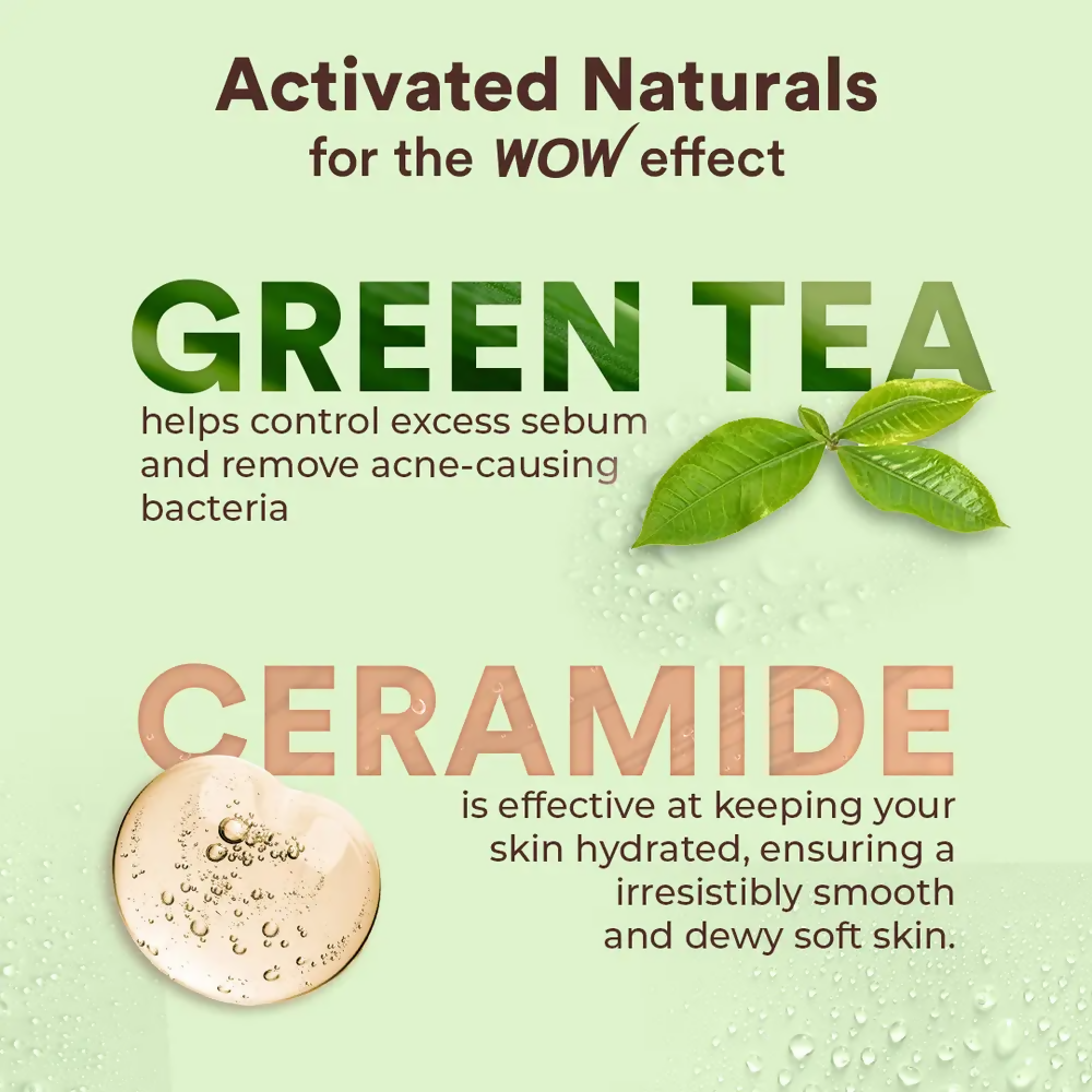 Wow Skin Science Green Tea & Ceramide Moisturizing Soap  Grab2Buy Wow Skin Science Grab2Buy