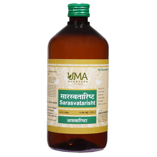 Uma Ayurveda Sarasvatarisht Syrup 