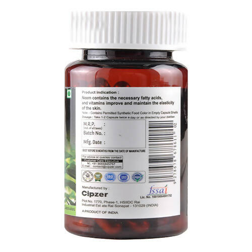 Cipzer Neem Capsules - Grab2buy