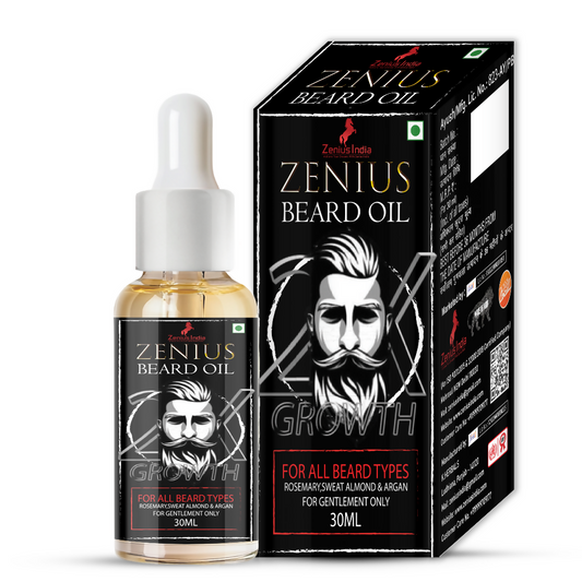 Zenius Beard Oil for Patchy Beard and Hair Growth  Grab2Buy Zenius Grab2Buy