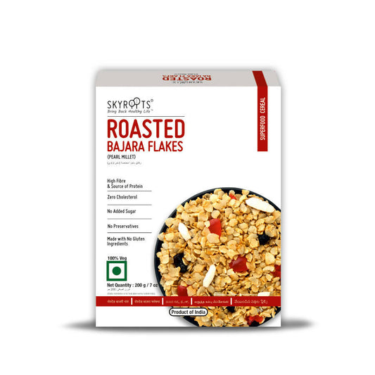 Skyroots Roasted Bajara Flakes - Grab2buy