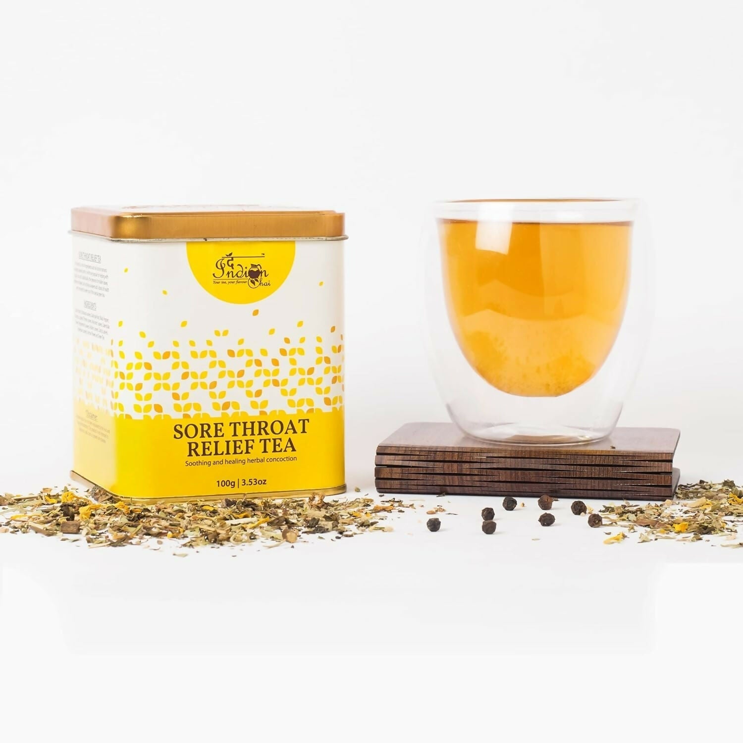 The Indian Chai – Sore Throat Relief Tea 