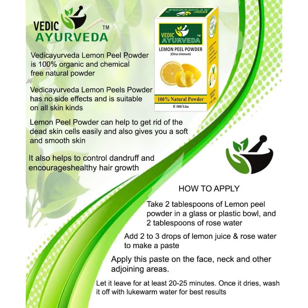 VedicAyurveda Lemon Peel Powder  Grab2Buy VedicAyurveda Grab2Buy