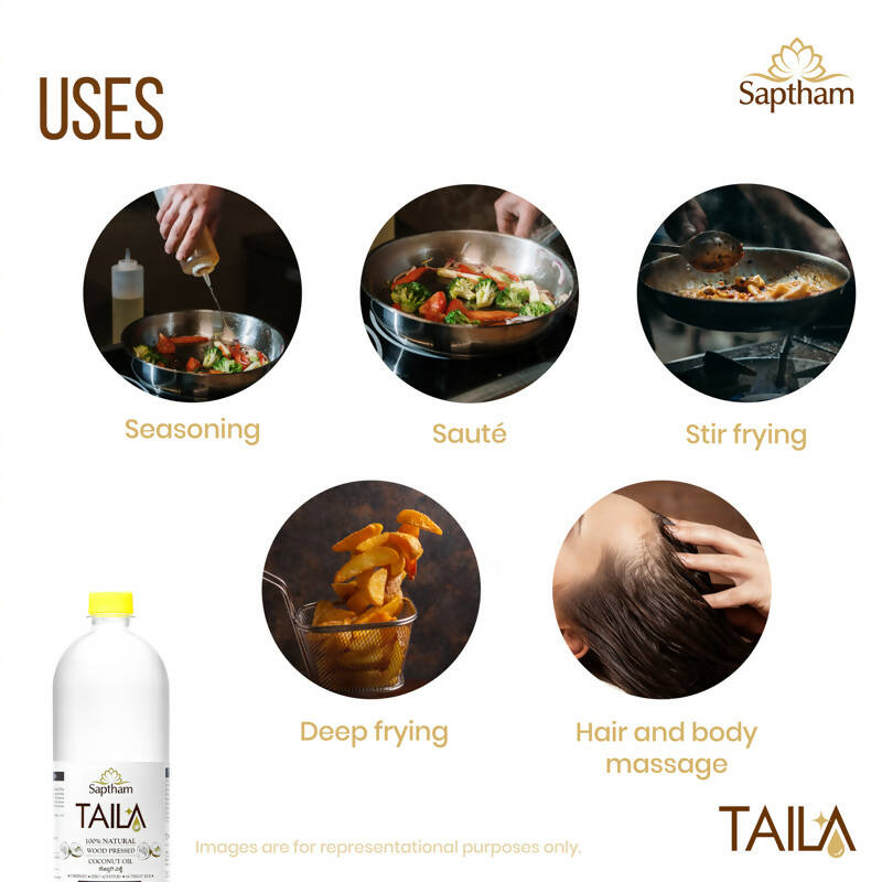 Saptham Taila Coconut Oil - Grab2buy