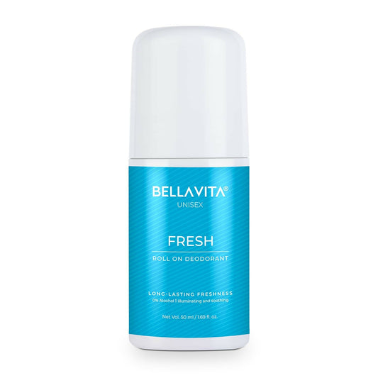 Bella Vita Fresh Natural Underarm Roll On Deodorant for Men & Women