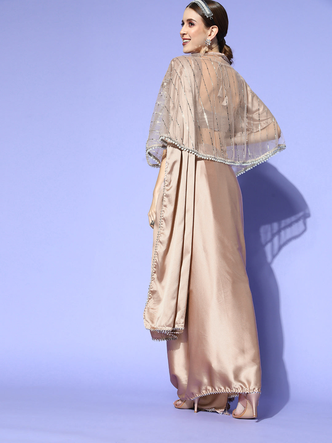 Tikhi Imli Satin Grab2Buy With Cape 