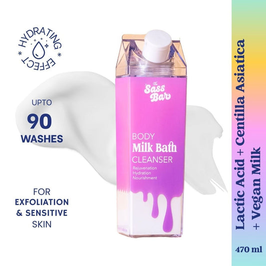 The Sass Bar Dusk Exfoliating Bodywash with Lactic Acid + Centella for Sensitive Skin  Grab2Buy The Sass Bar Grab2Buy