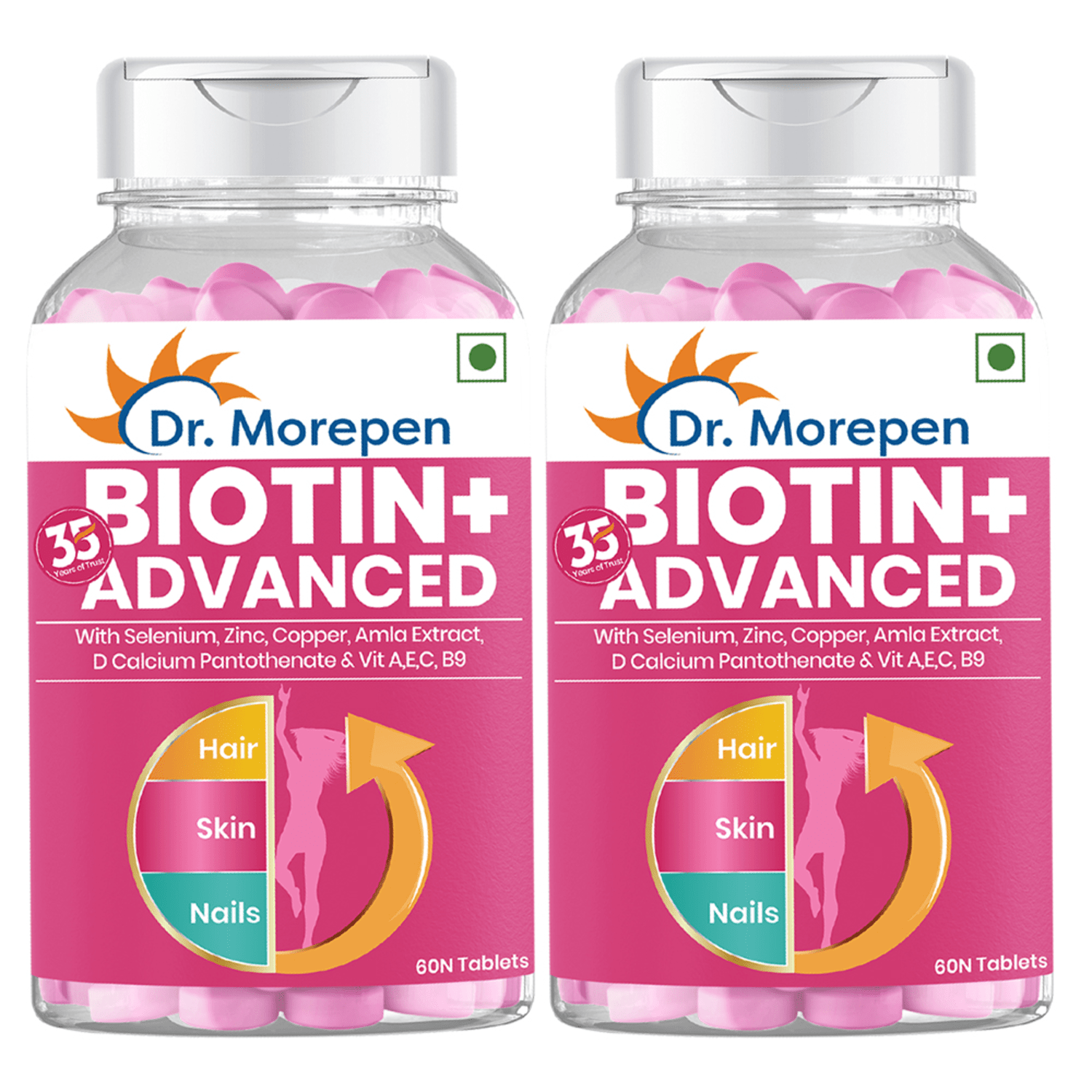 Dr. Morepen Biotin Plus Tablets 