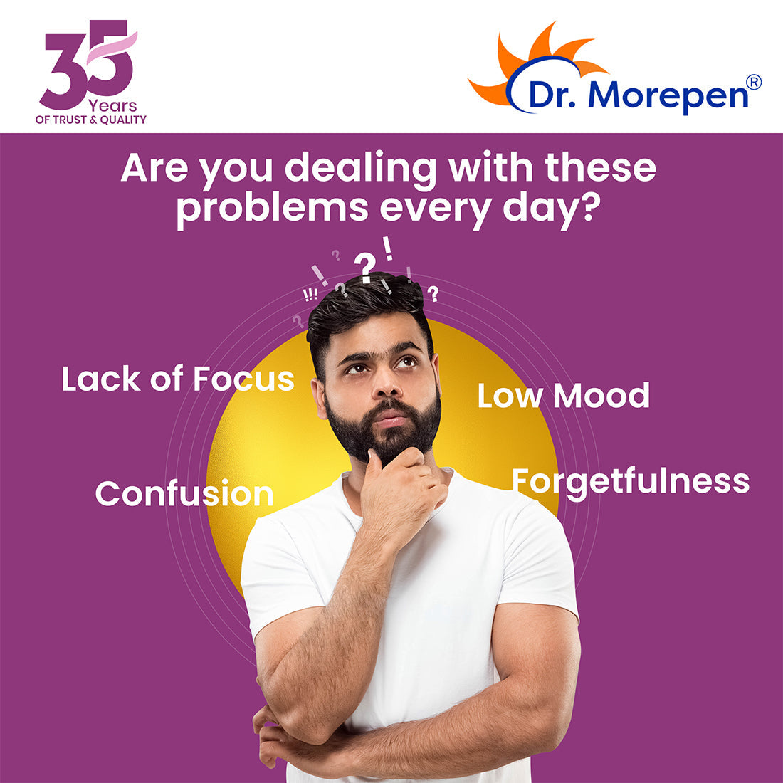 Dr. Morepen Memory Focus & Mood Tablets 