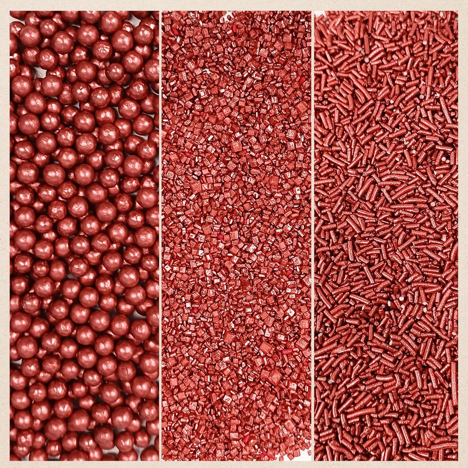 Confect Sprinkles for Cakes & Cupcakes Decoration | USP-20(Copper)
