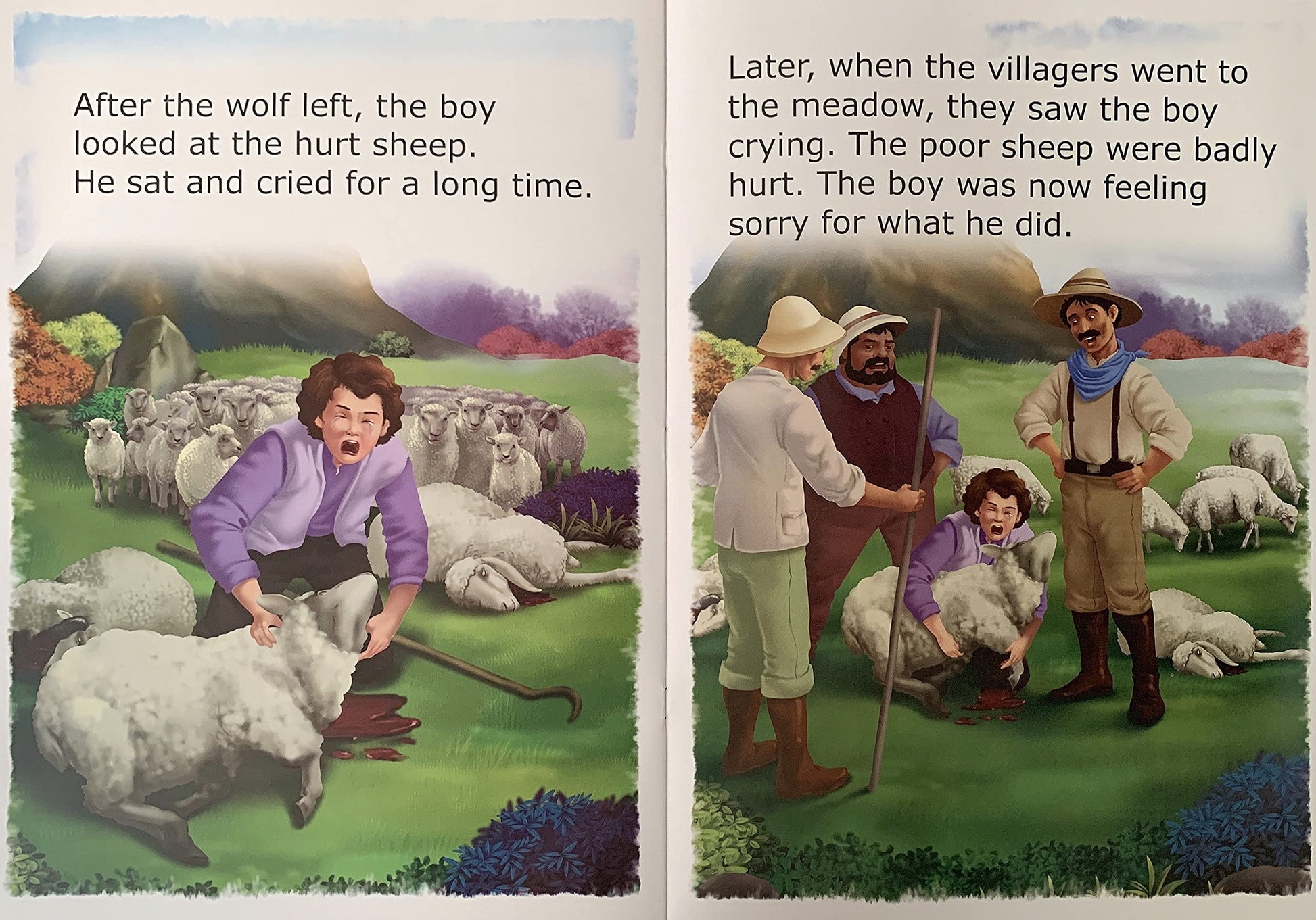 Value Stories.-The Boy Who Cried Wolf.  Grab2Buy Scholars Hub Grab2Buy