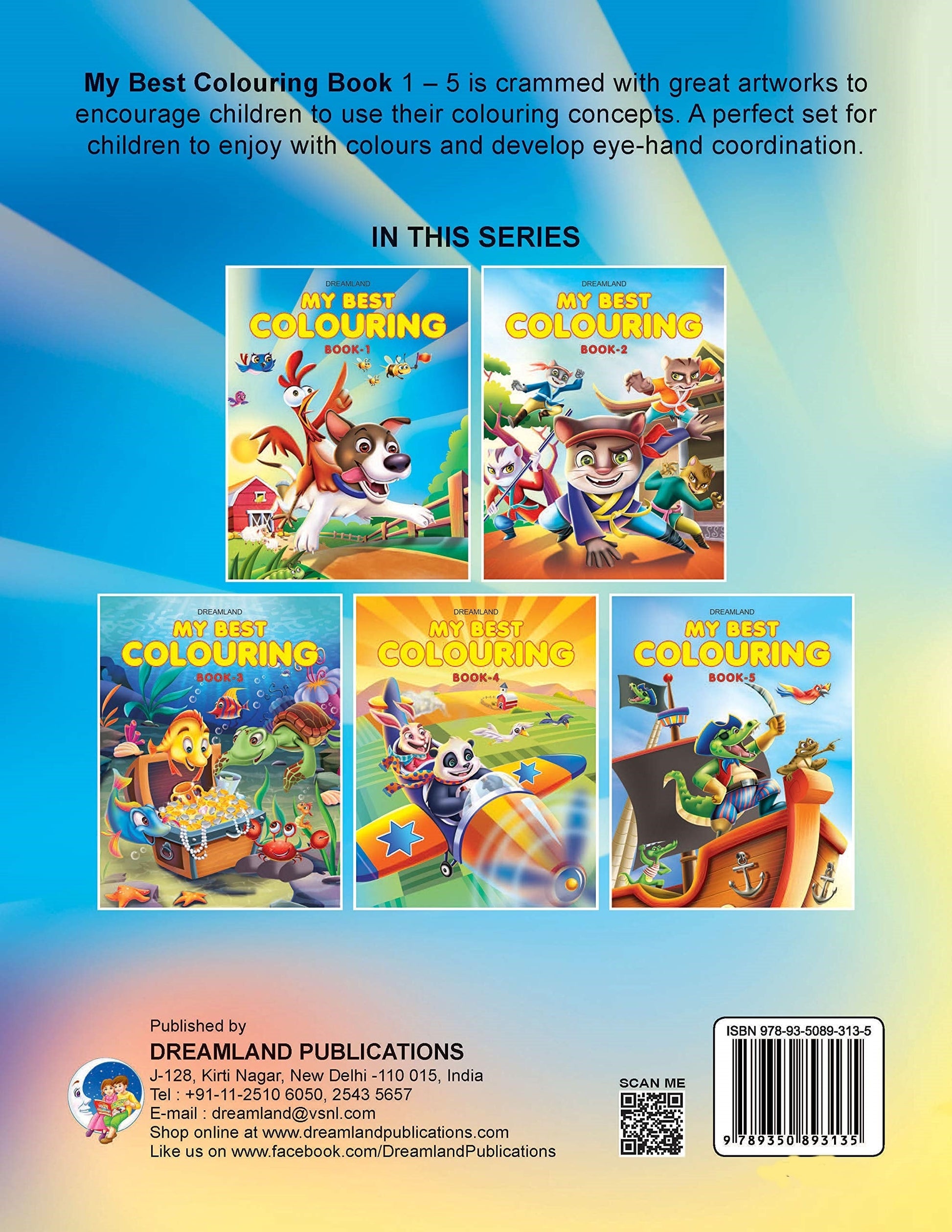 Dreamland My Best Colouring Book - 1
