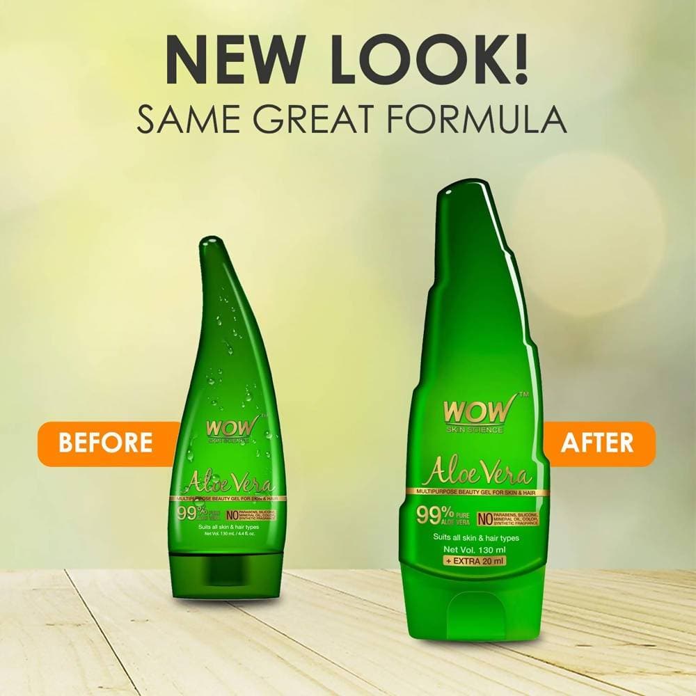 Wow Skin Science Aloe Vera Multipurpose Beauty Gel  Grab2Buy Wow Skin Science Grab2Buy