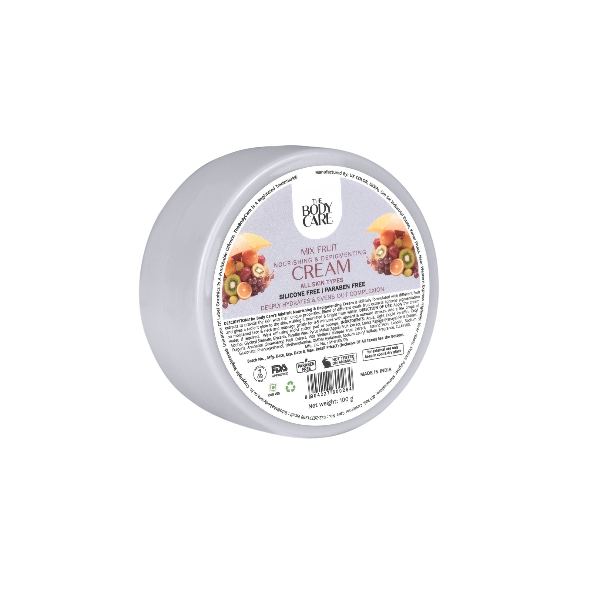 The Body Care Mixfruit Nourishing & Depigmenting Cream  Grab2Buy The Body Care Grab2Buy
