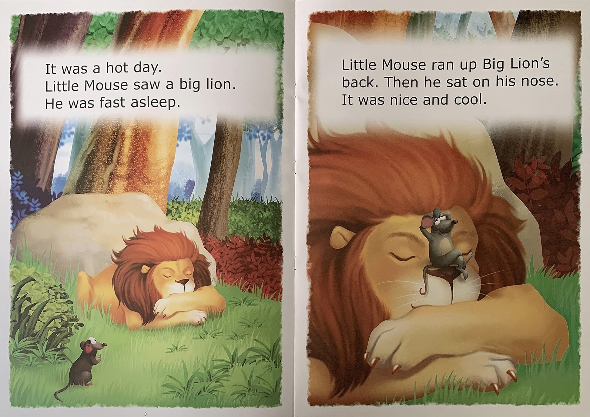 Value Stories.-Little Mouse & Big Lion.  Grab2Buy Scholars Hub Grab2Buy