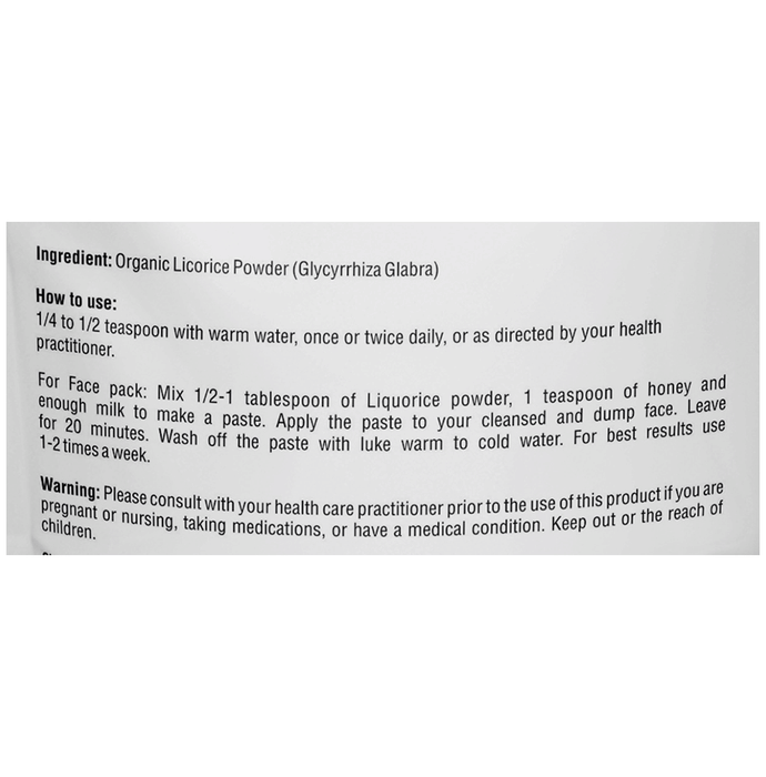 Minature Licorice Organic Powder 