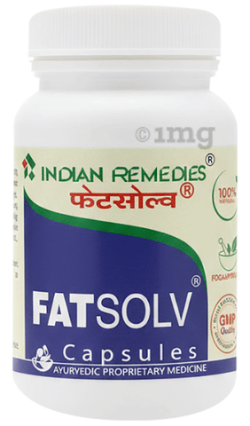Indian Remedies Fatsolv Capsules 