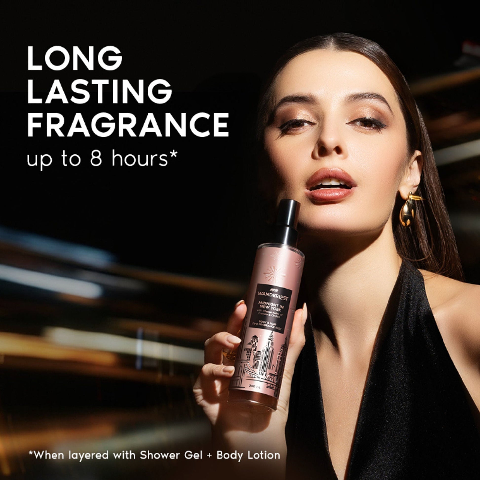 Wanderlust Fragrance Mist For Her - Midnight In New York  Grab2Buy Wanderlust Grab2Buy