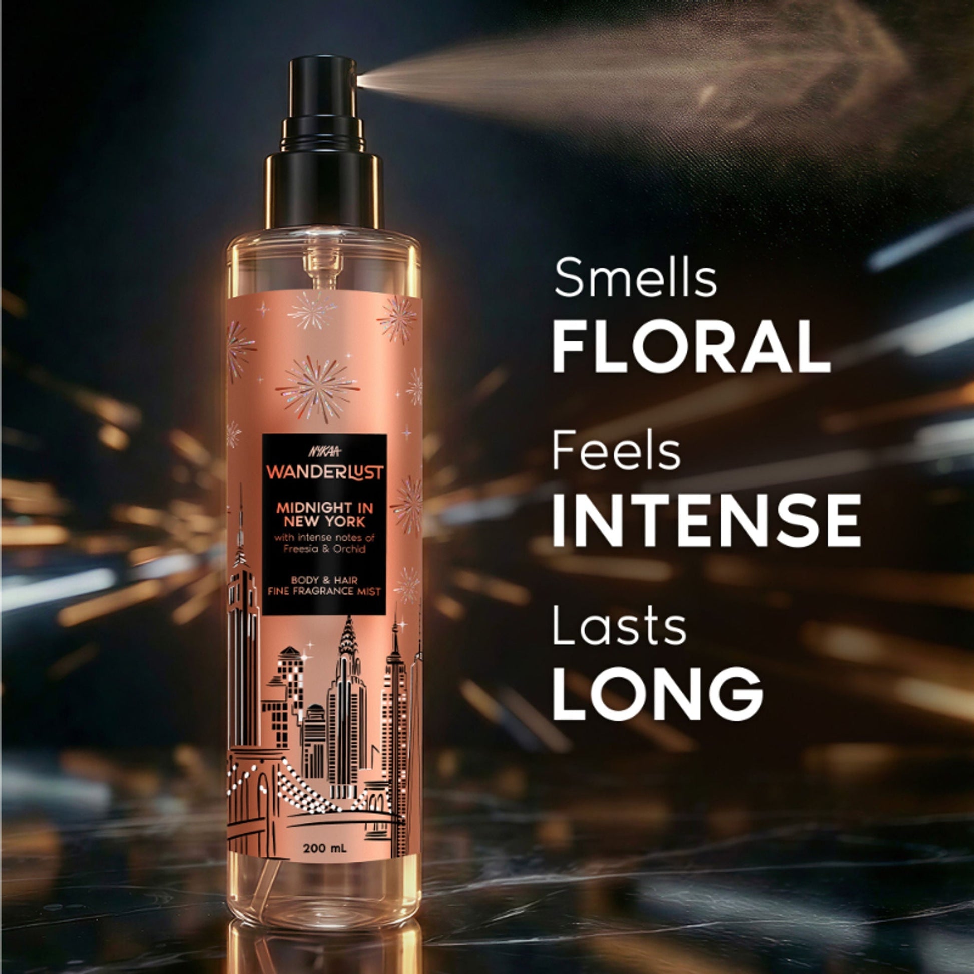 Wanderlust Fragrance Mist For Her - Midnight In New York  Grab2Buy Wanderlust Grab2Buy