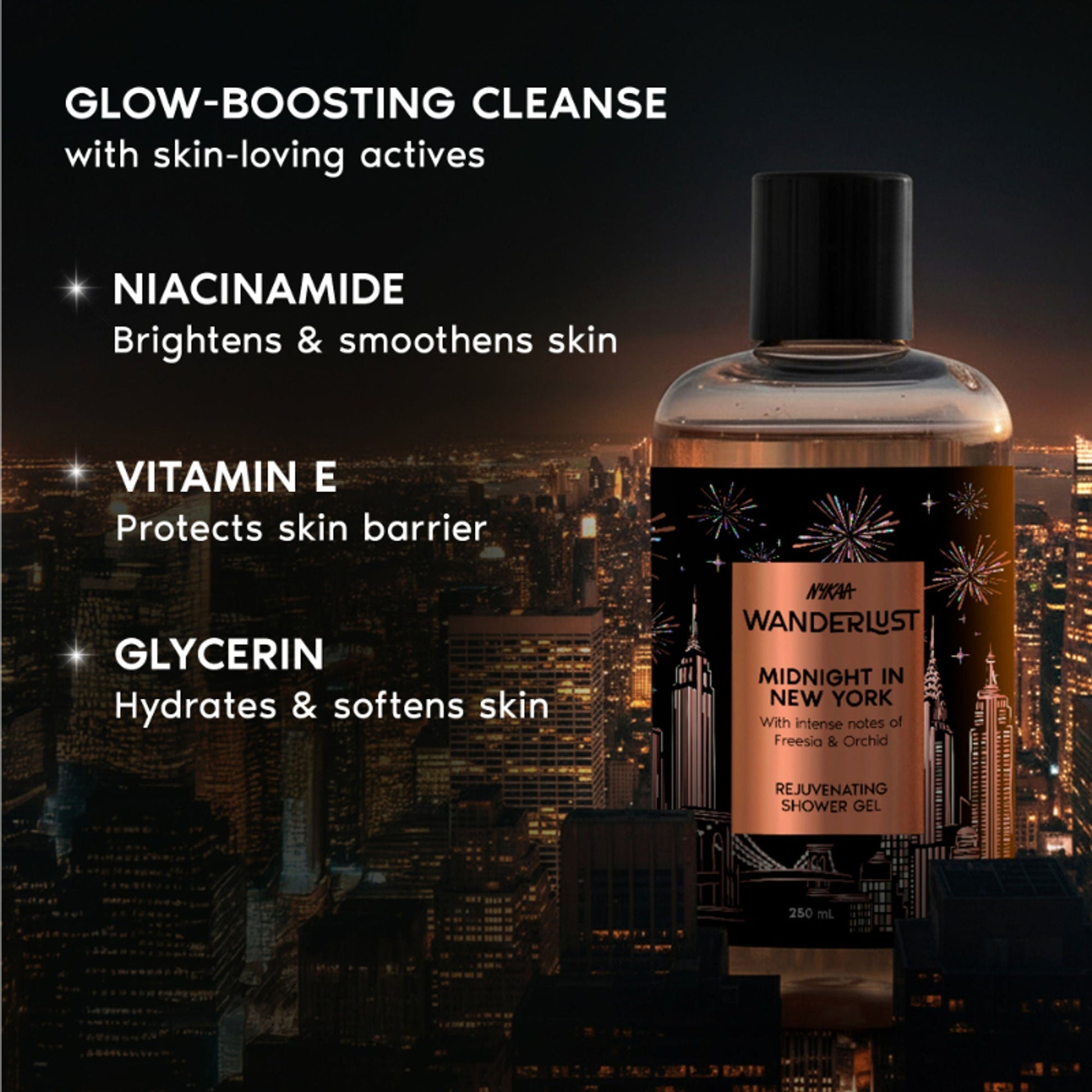 Wanderlust Shower Gels - Midnight In New York  Grab2Buy Wanderlust Grab2Buy