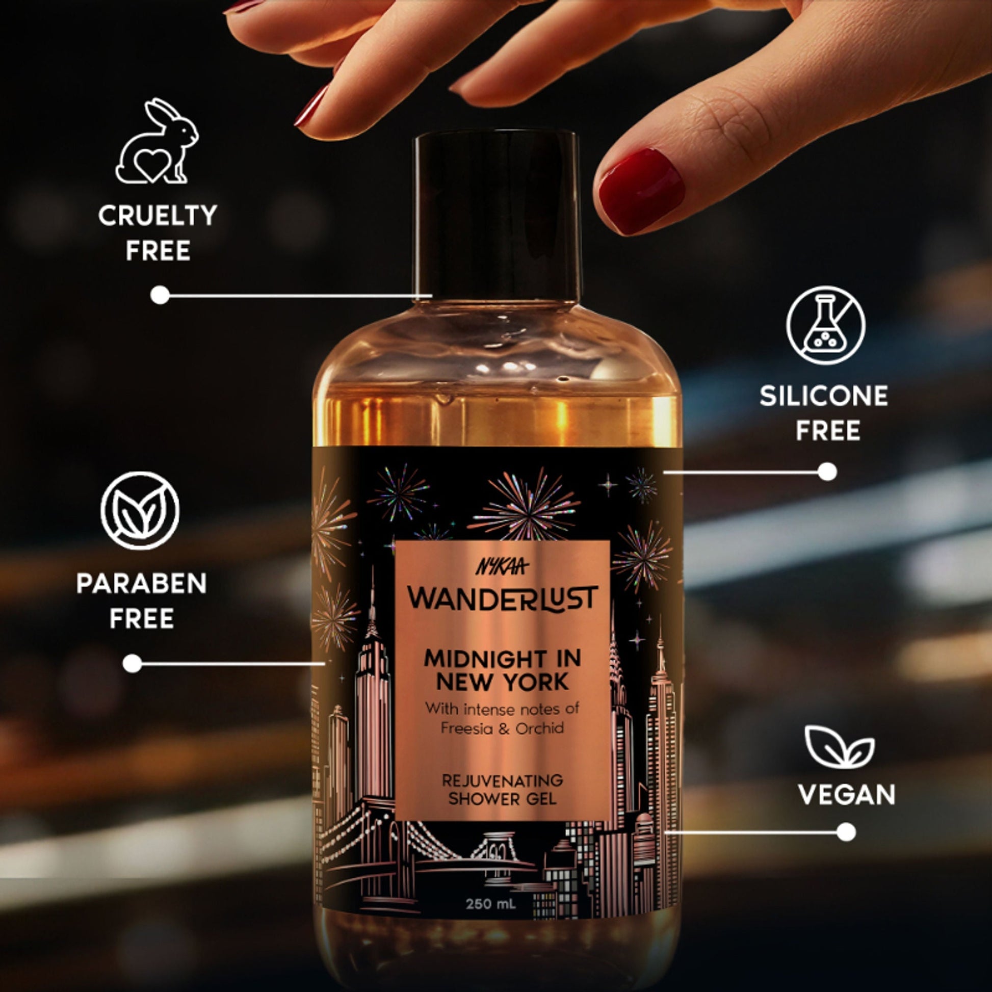Wanderlust Shower Gels - Midnight In New York  Grab2Buy Wanderlust Grab2Buy