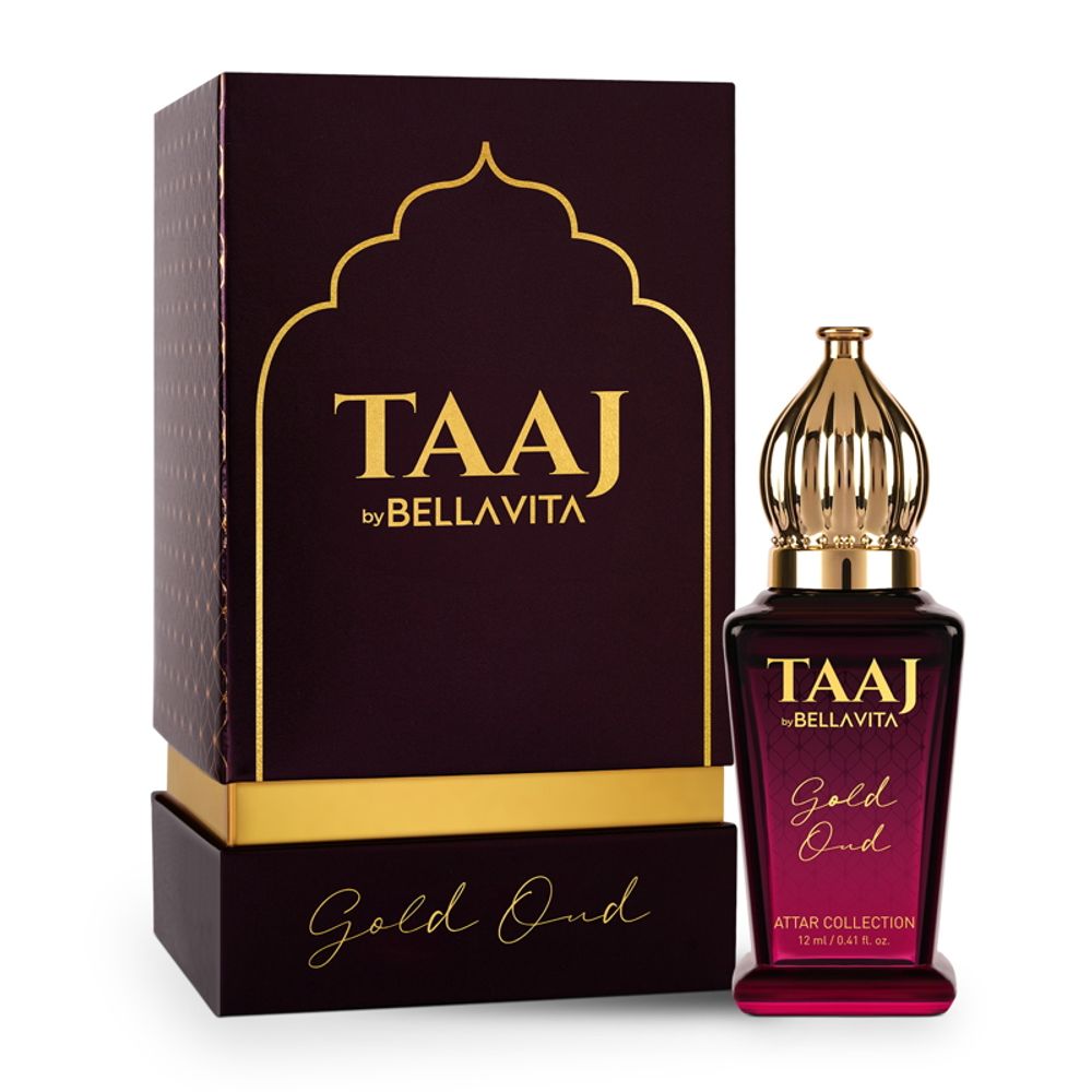 Taaj by Bella Vita Gold OUD Attar