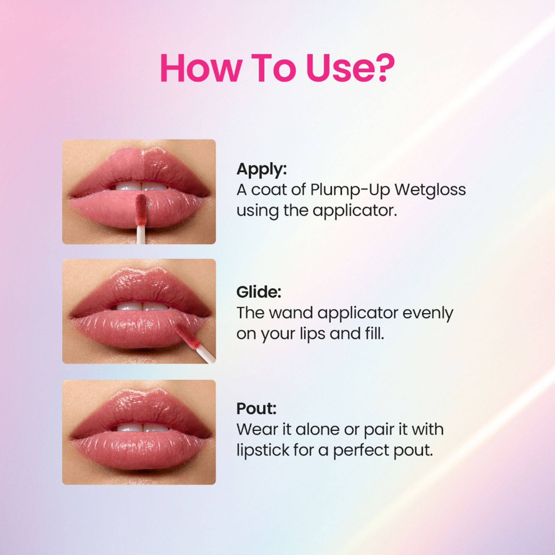 Swiss Beauty Plump Up Wet Lip Gloss For Glossy And Fuller Lips - 1 Barely There