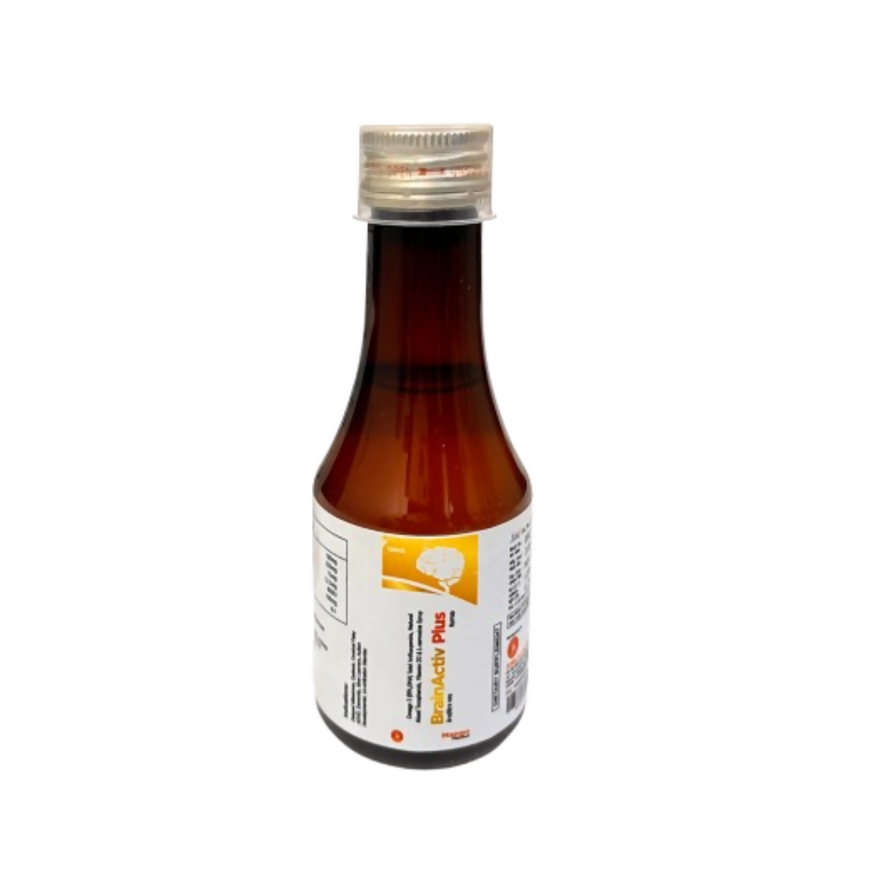 Zorilla Life Science BrainActiv I Plus Syrup I Omega 3 (EPA,DHA) 