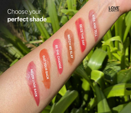 Love Earth Lip Tint & Cheek Tint Multipot Combo (Rose Pink & Mauvish Pink) - Distacart