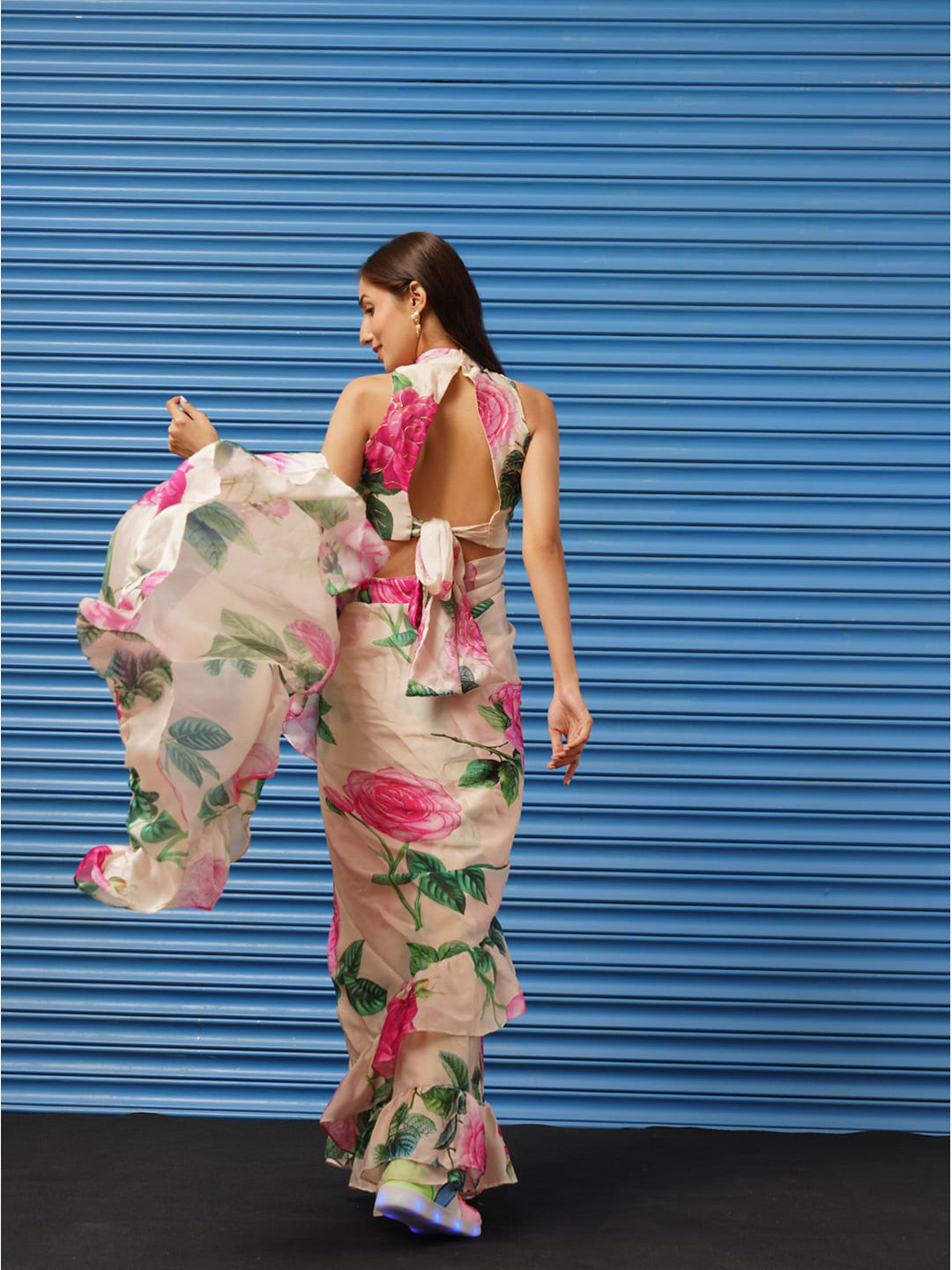 Tikhi Imli Floral Printed Poly Crepe Grab2Buy 