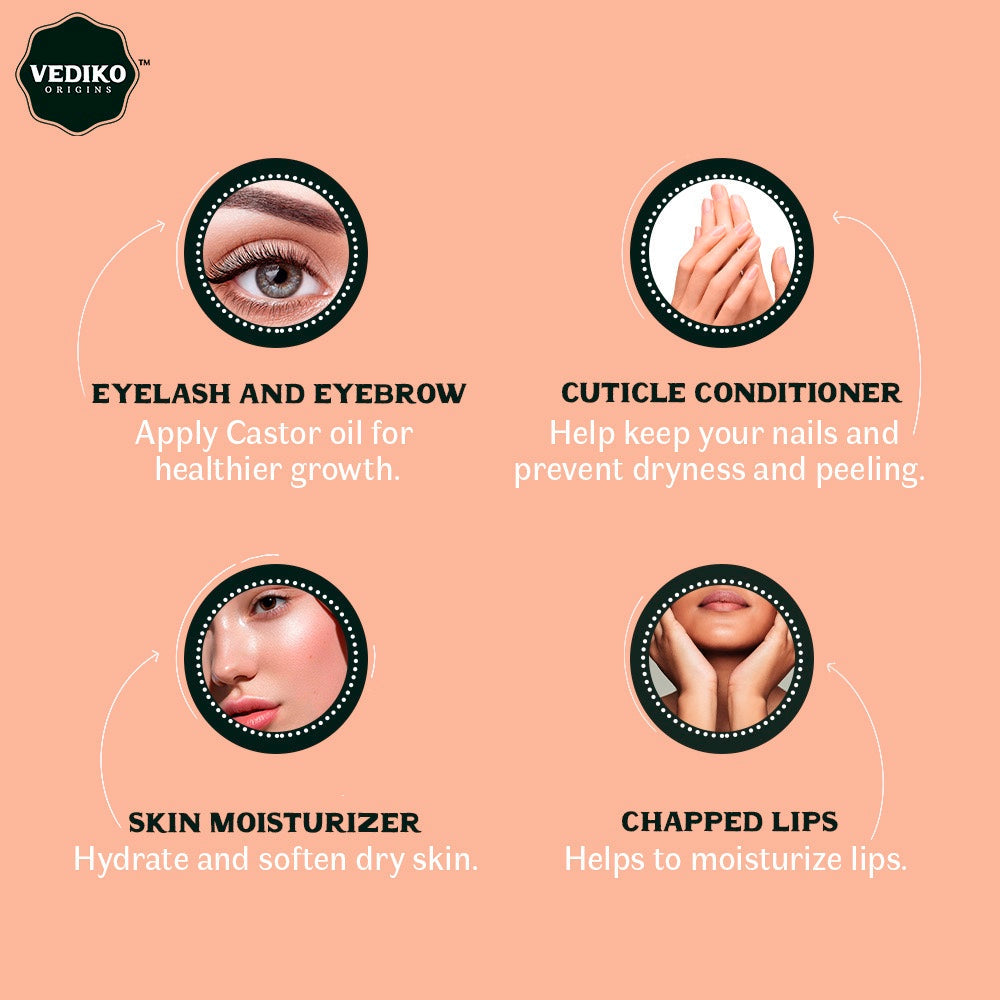 Vediko Origins Castor Oil  Grab2Buy Vediko Origins Grab2Buy