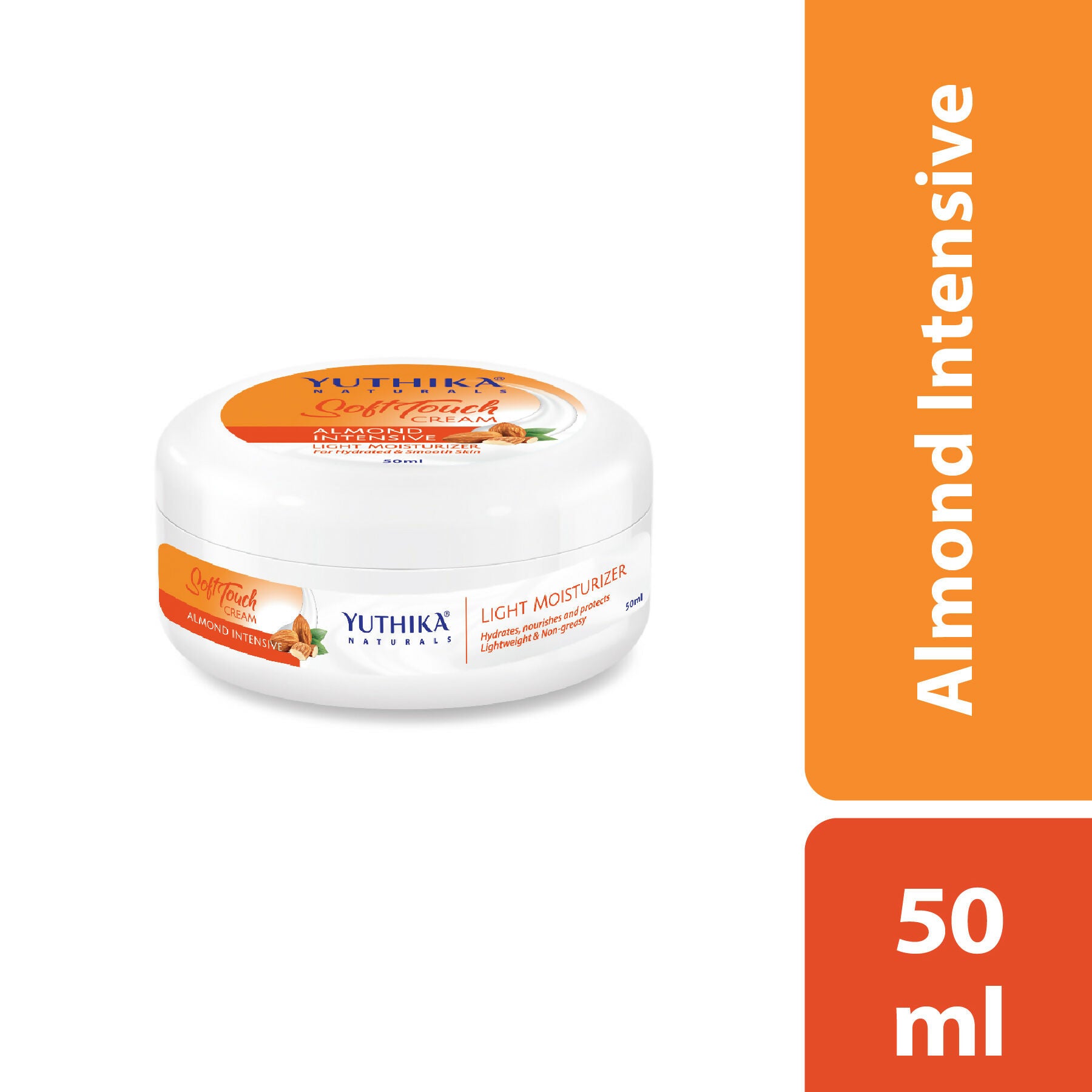 Yuthika Almond Intensive Light Moisturizer Cream  Grab2Buy Yuthika Grab2Buy
