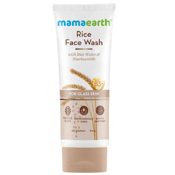 Mamaearth Rice Face Wash With Rice Water & Niacinamide - Grab2buy