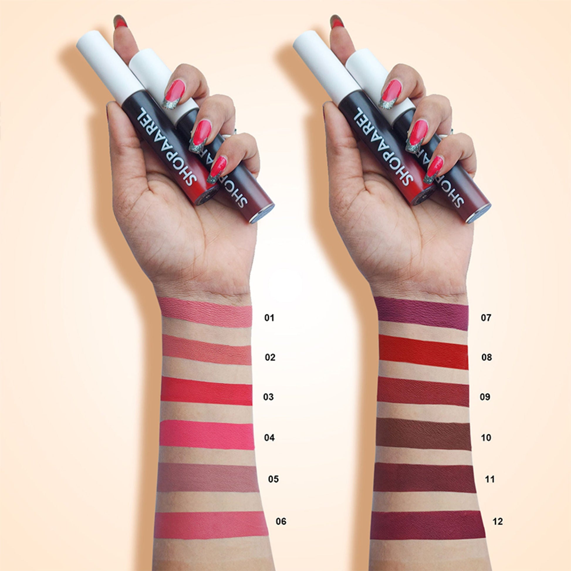 Shopaarel Gloss Love Lip Gloss (Matte Edition) - 04