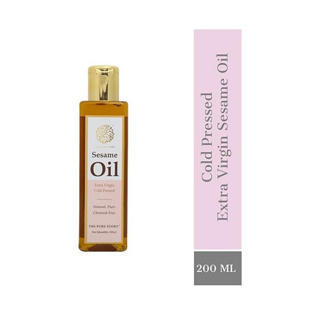 The Pure Story Natural Cold Pressed Oil for Hair & Skin with Seasame  Grab2Buy The Pure Story Grab2Buy