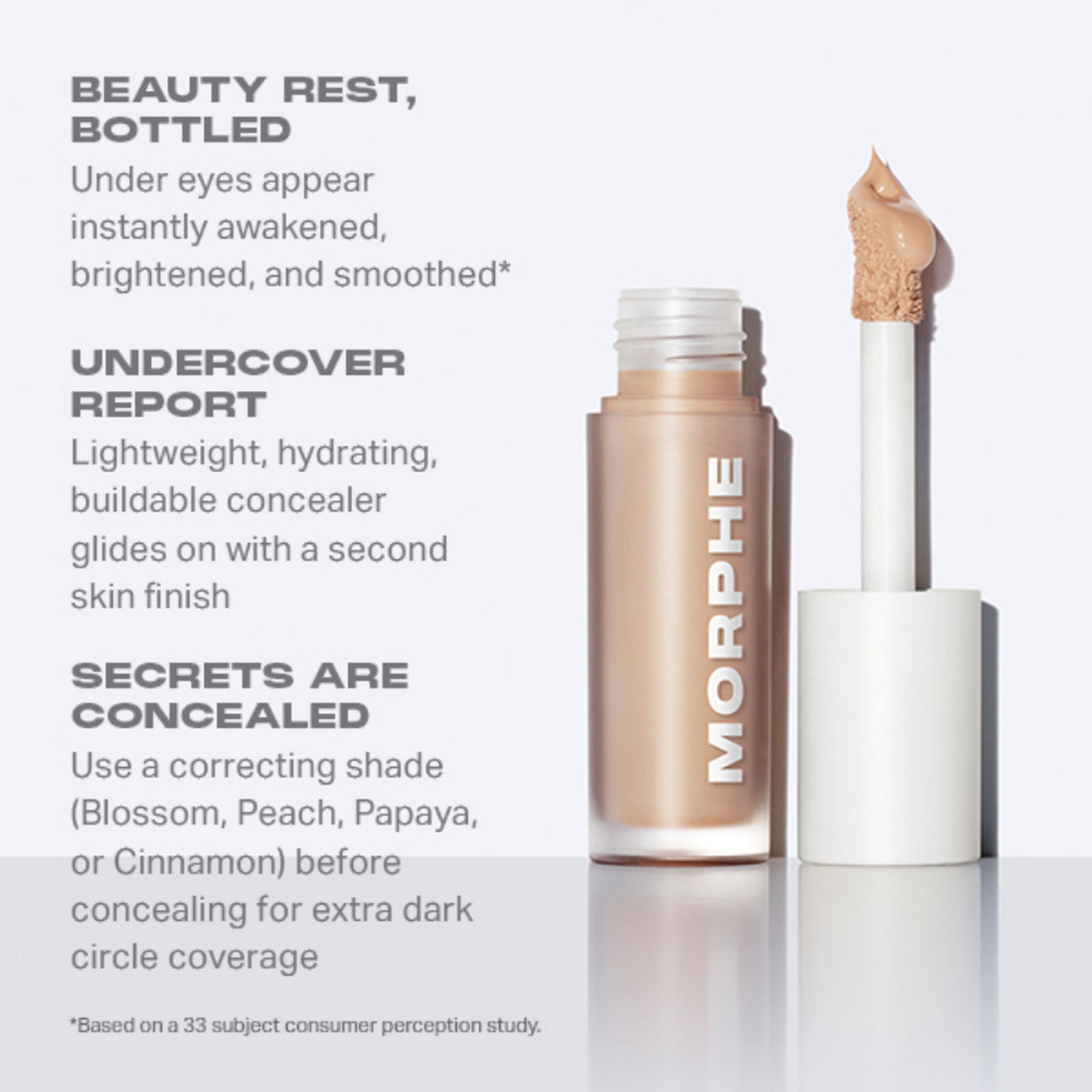 MORPHE Wakeup Artist Under Eye Correcting Concealer - Cashew 9W