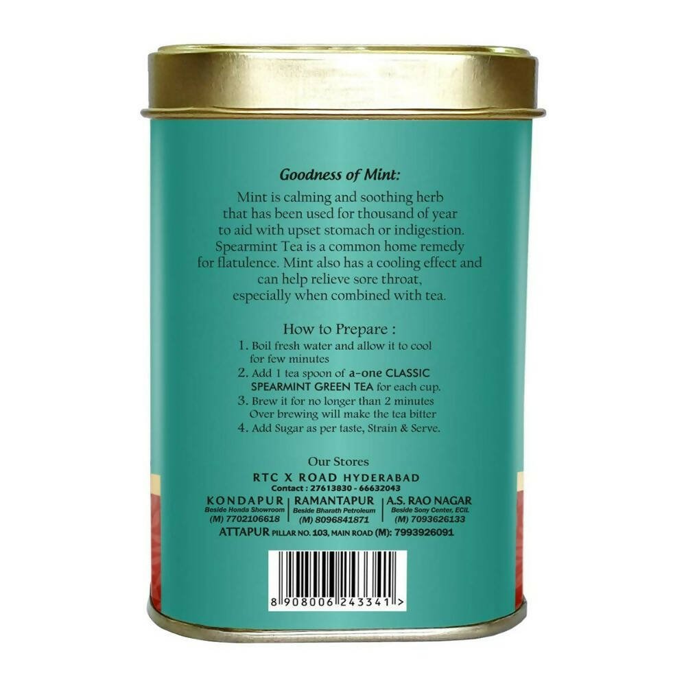 A-One Classic Premium Spearmint Green Tea - Grab2buy