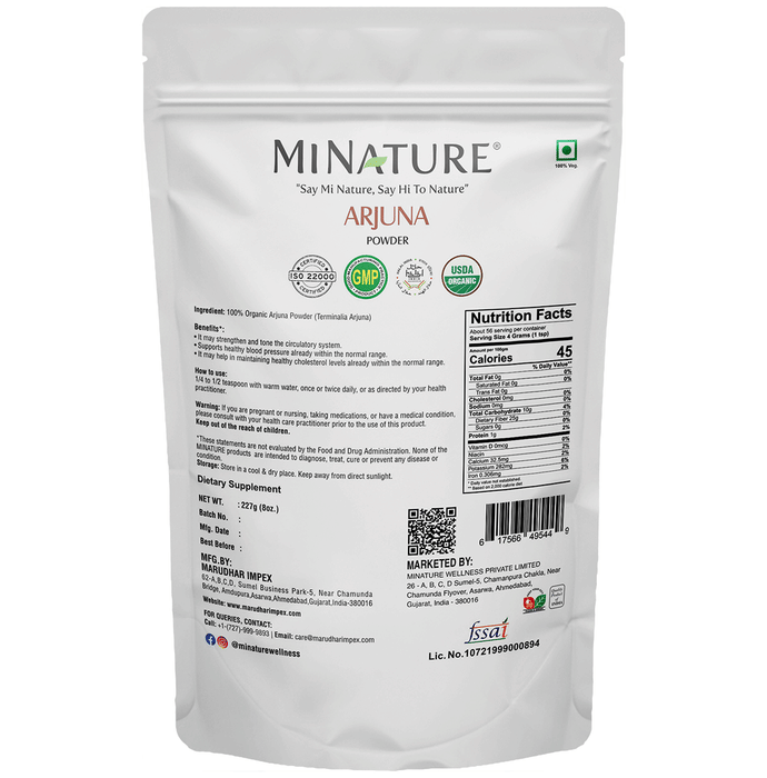Minature Arjuna Organic Powder 