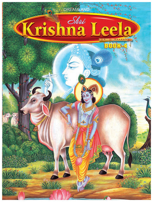 Dreamland Publications Shri Krishan Leela Part 4 : Children Religion Book
