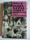 Tribes of India Nepal Tibet Borderland a Study of Cultural Transformation - Gyan Books 