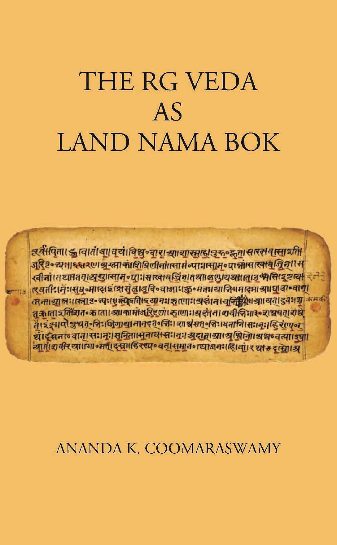 THE R. G VEDA AS LAND NAMA BOK - Gyan Books 