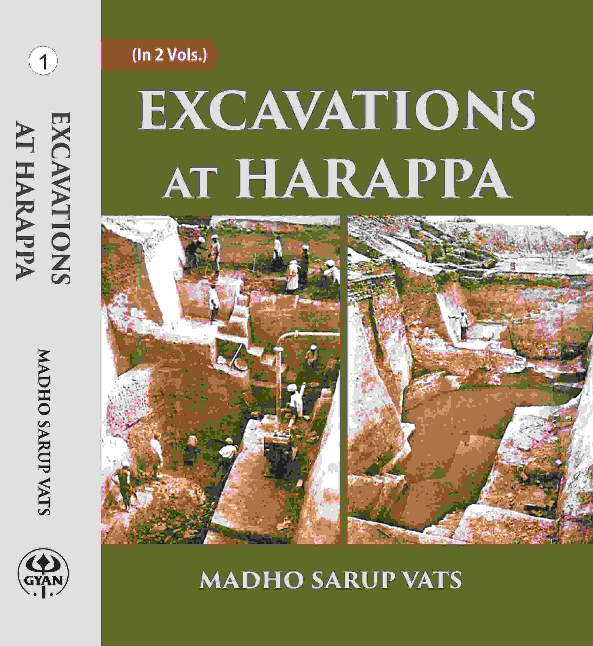 EXCAVATIONS AT HARAPPA 1st - Gyan Books 