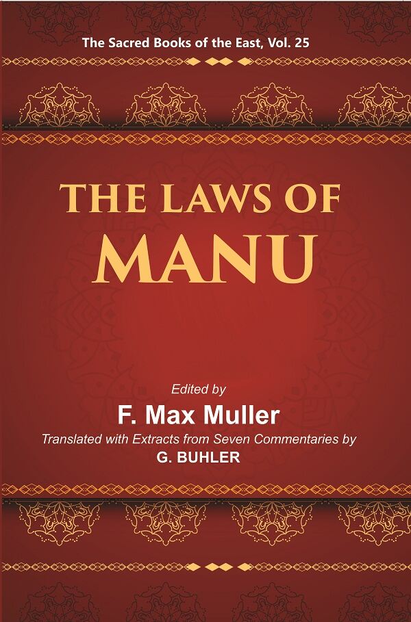 The Sacred Books of the East (THE LAWS OF MANU) 25th - Gyan Books 