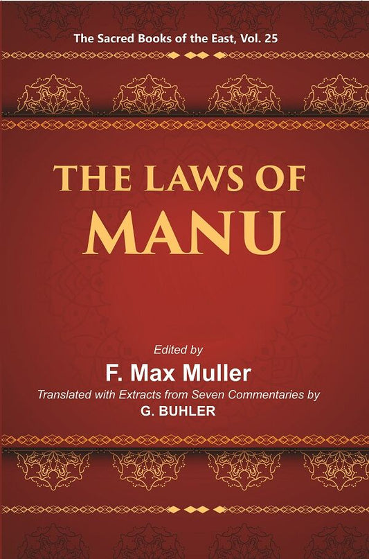 The Sacred Books of the East (THE LAWS OF MANU) 25th - Gyan Books 
